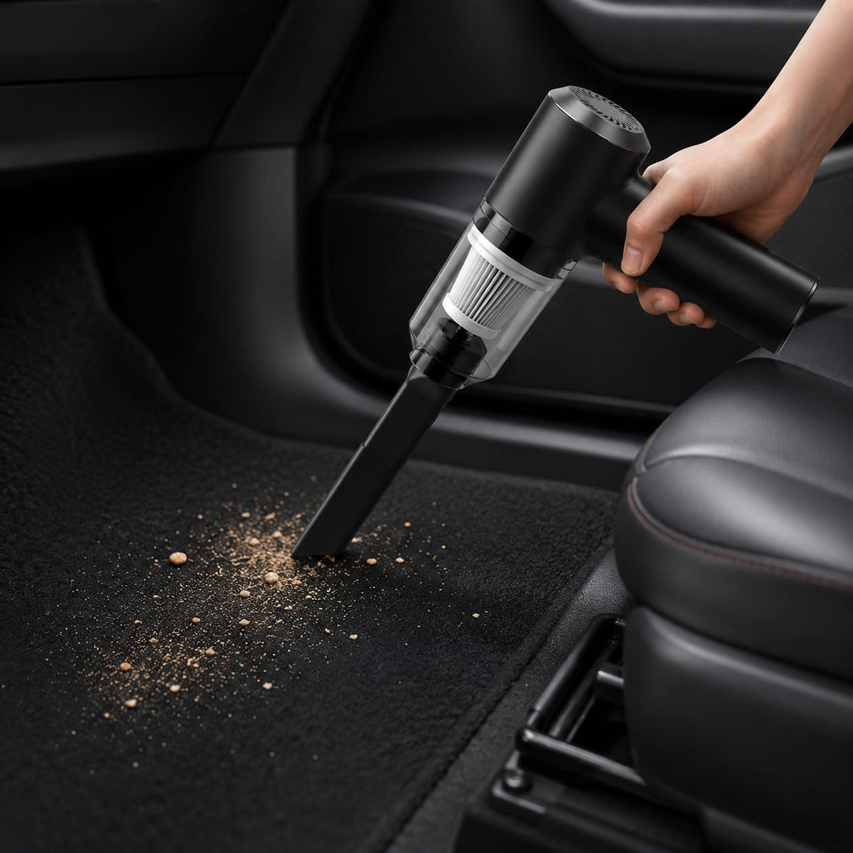Mini Cordless Vacuum Cleaner – 3-in-1 Portable Handheld Vacuum with Blower, Powerful Suction & Washable Filter for Car, Home & Keyboard